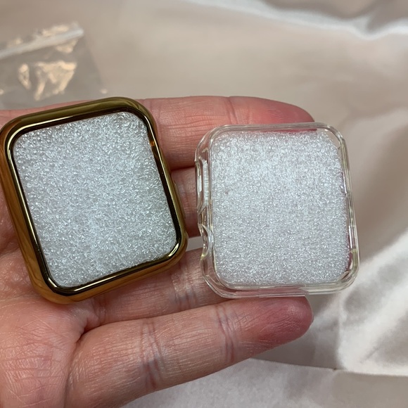 NWOT - Gold Stainless Steel Apple Watch Band w/ Accessories - Picture 8 of 13